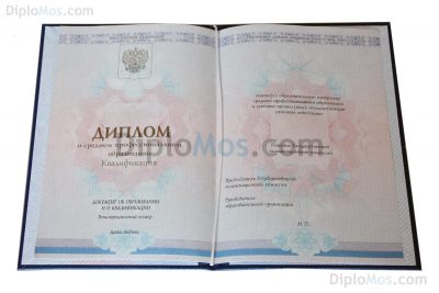 диплом училища, лицея 2014-2023 пермь